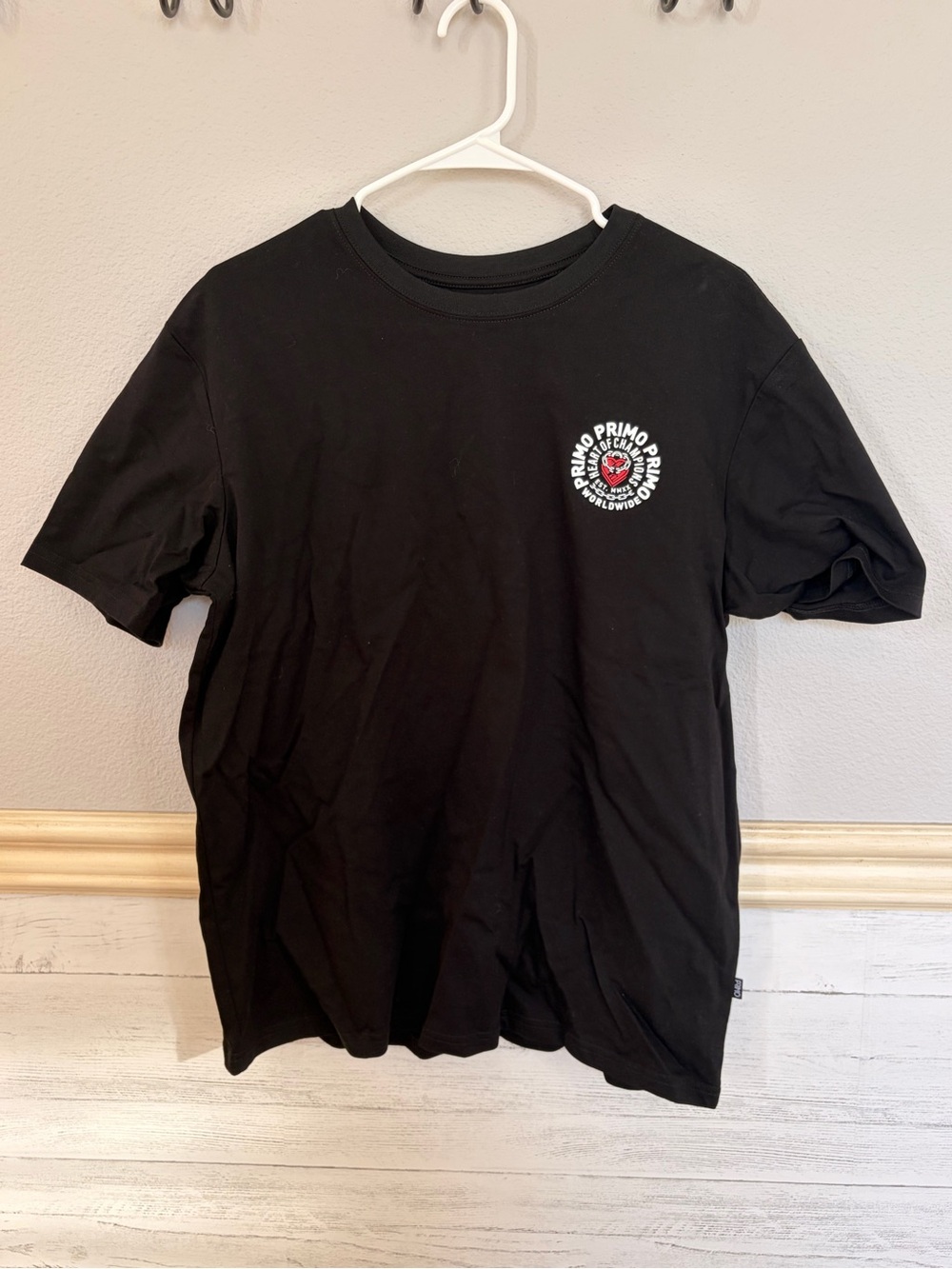 Primo Short-Sleeve T-Shirt in Black